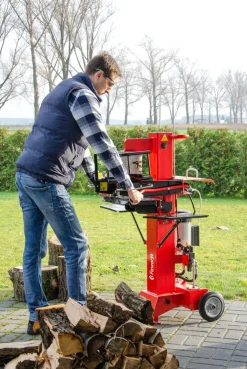 FAWORYT TRV8T ŁUPARKA DO DREWNA HYDRAULICZNA ELEKTRYCZNA 8 Ton