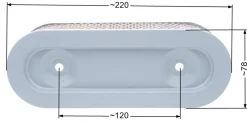 Filtr powietrza B&S owalny 7-11 HP poziomy wał dolnozaworowy 8R02-16