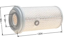 Filtr powietrza Honda GX610, GX620, GX670, 8R01-63