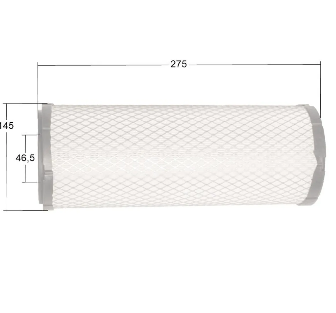 Filtr powietrza Loncin odśrodkowy wstępny 2V90(T230) CZĘŚĆ ORYGINALNA 180100126-0001