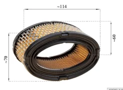 Filtr powietrza Tecumseh 7-10HP 8R03-06