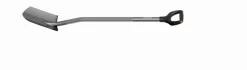 FISKARS Ergonomic 1025374 szpadel ostry szary 125 cm – łopata ogrodowa