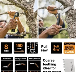 FISKARS SW68 PIŁA PILARKA SKŁADANA DO DRZEWA 1067552 SW68 Plus™ (15 cm)