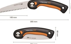 FISKARS SW68 PIŁA PILARKA SKŁADANA DO DRZEWA 1067552 SW68 Plus™ (15 cm)