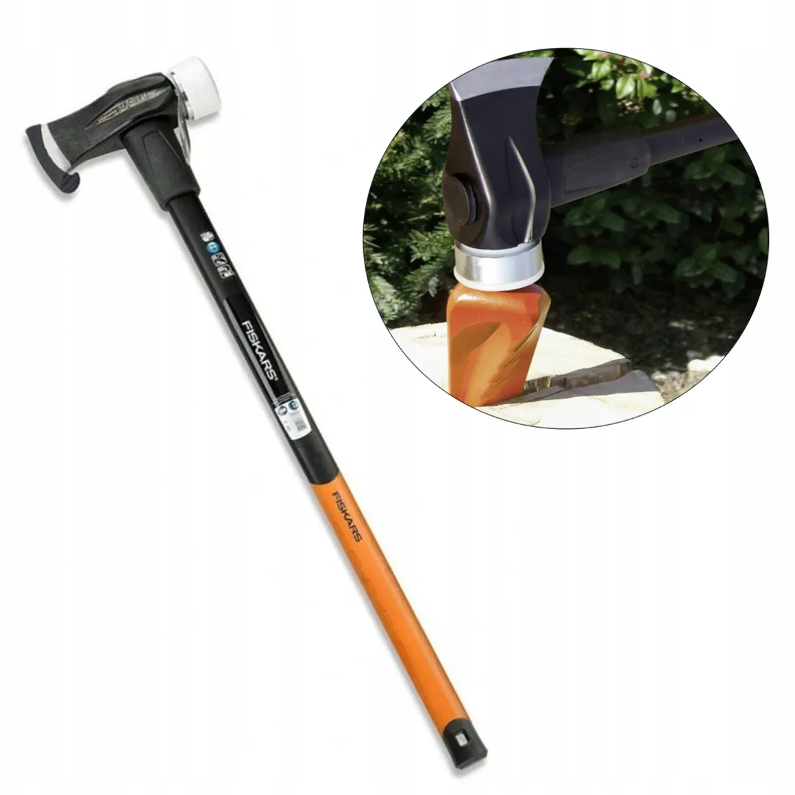 FISKARS X39 3000 SAFE-T SIEKIEROMŁOT MŁOT WYBURZENIOWY SIEKIERA DO DREWNA Fiskars 3000 SAFE-T 122150 - OFICJALNY DYSTRYBUTOR - AUTORYZOWANY DEALER FISKARS