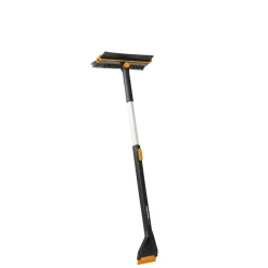 Fiskars X-series 1078492 teleskopowa szczotka i skrobak do odśnieżania auta