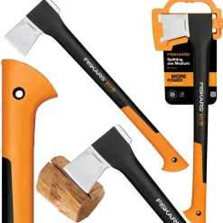 FISKARS X28 SIEKIERA ROZŁUPUJĄCA DO DREWNA Fiskars X28 XXL 1069107  - OFICJALNY DYSTRYBUTOR - AUTORYZOWANY DEALER FISKARS