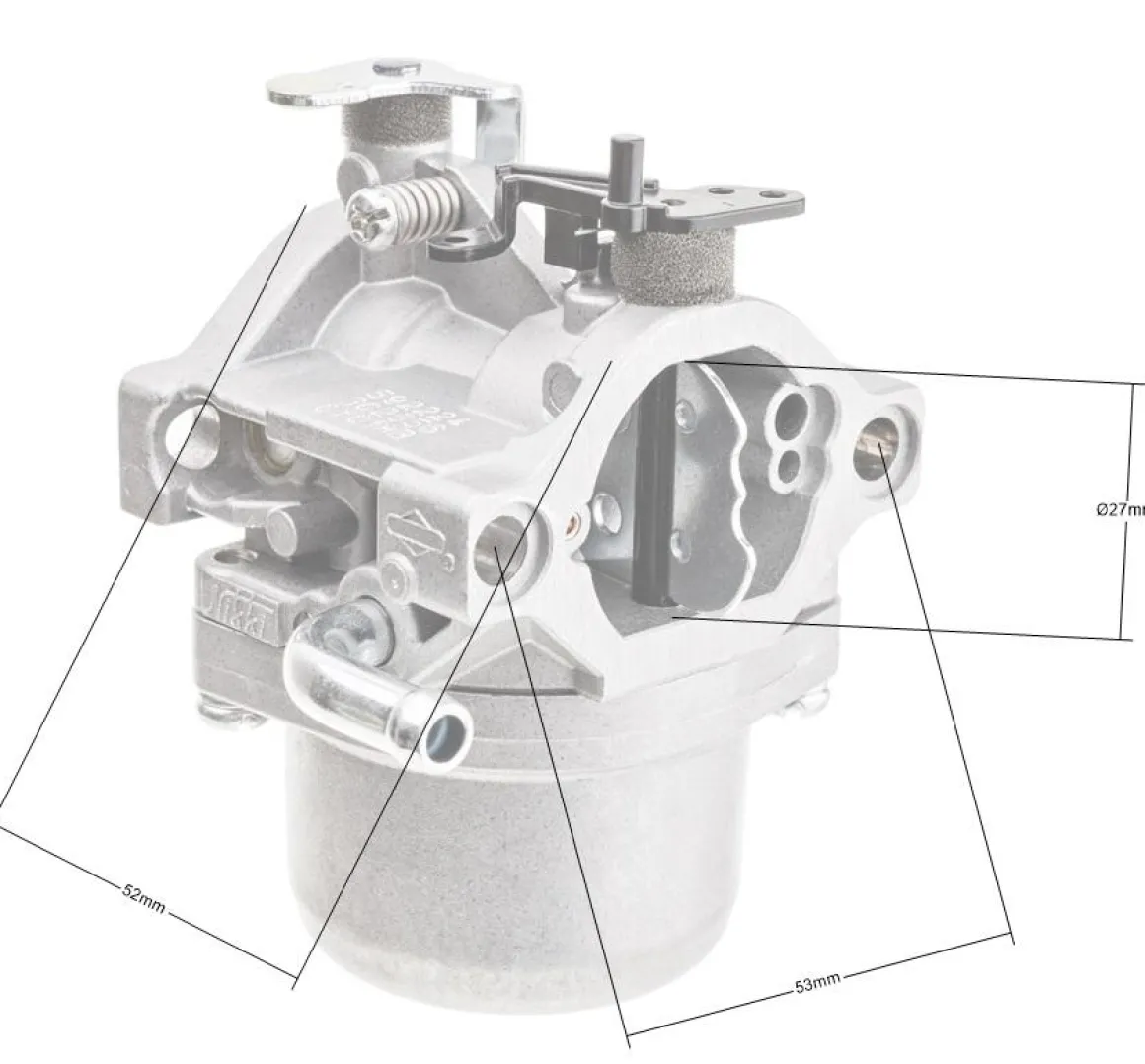 Gaźnik B&S Model 21 CZĘŚĆ ORYGINALNA 590399