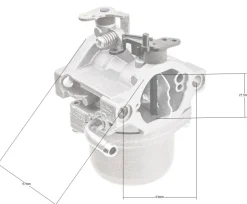 Gaźnik B&S Nikki Model 21 traktorek CZĘŚĆ ORYGINALNA 593432