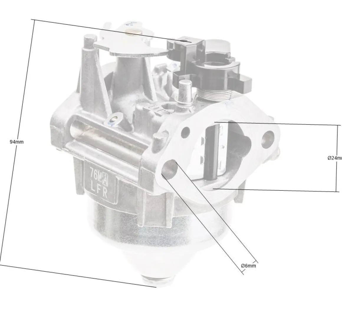 Gaźnik Honda GCV170 CZĘŚĆ ORYGINALNA 16100-Z9L-811
