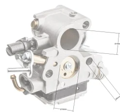 Gaźnik Husqvarna 135, 135E, 140, 140E, 435, 435E, 440, 440E 520011