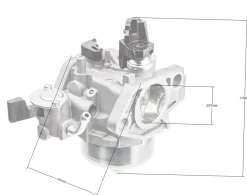 Gaźnik Loncin G420F CZĘŚĆ ORYGINALNA 170020446-T190
