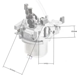 Gaźnik Loncin LC168F-2H CZĘŚĆ ORYGINALNA 170021094-0001