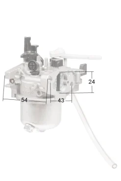 Gaźnik Loncin LC168F-2H CZĘŚĆ ORYGINALNA 170022149-0001