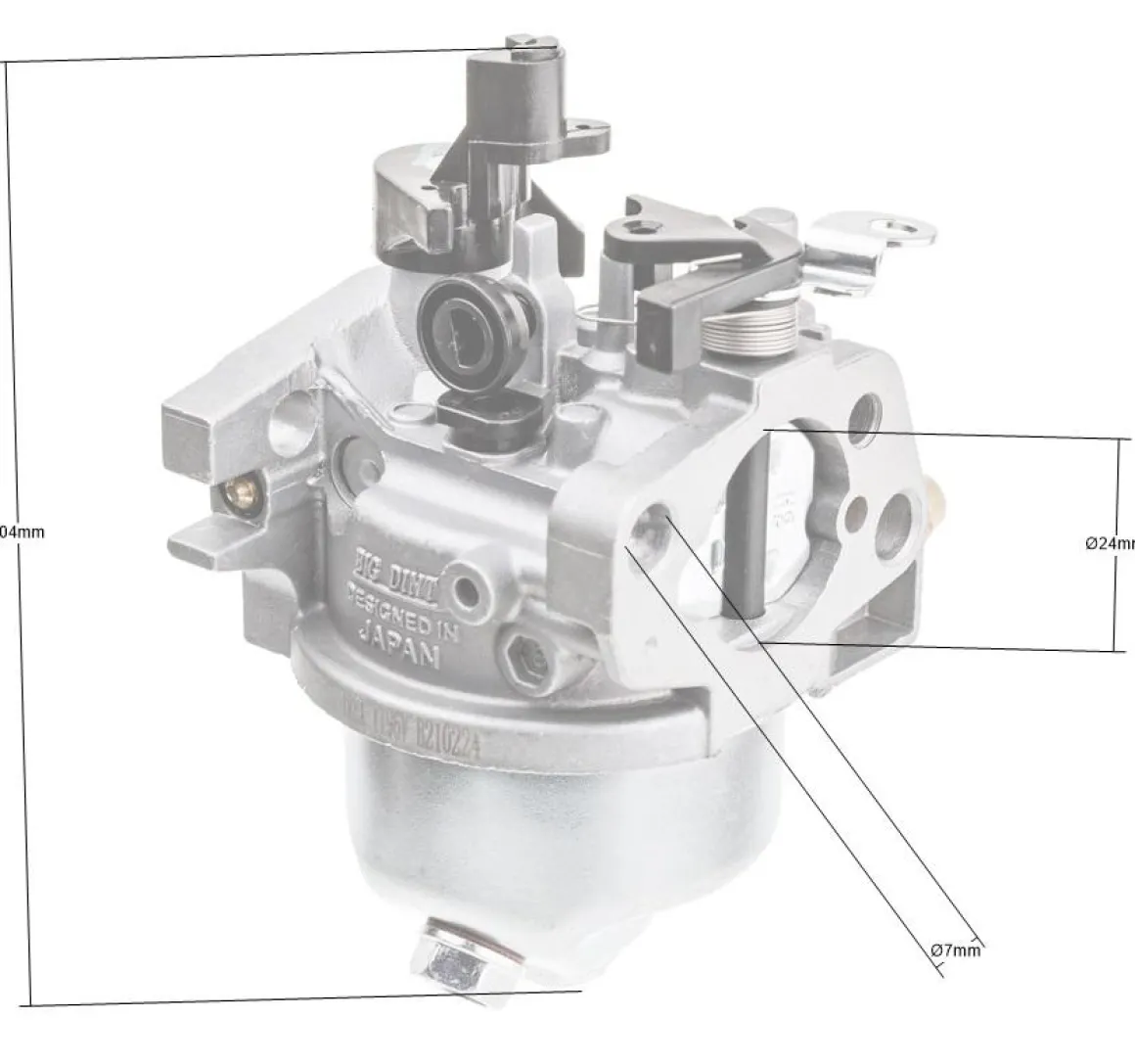 Gaźnik Loncin LC1P70FA 080004