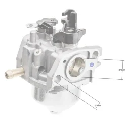 Gaźnik Loncin LC1P65FA CZĘŚĆ ORYGINALNA 170022107-0002