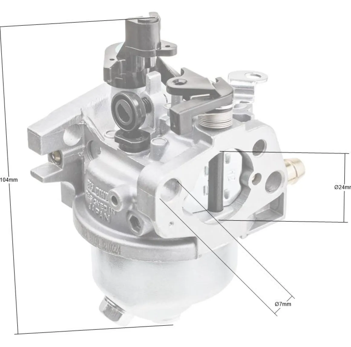 Gaźnik Loncin LC1P65FA z automatycznym ssaniem 080003