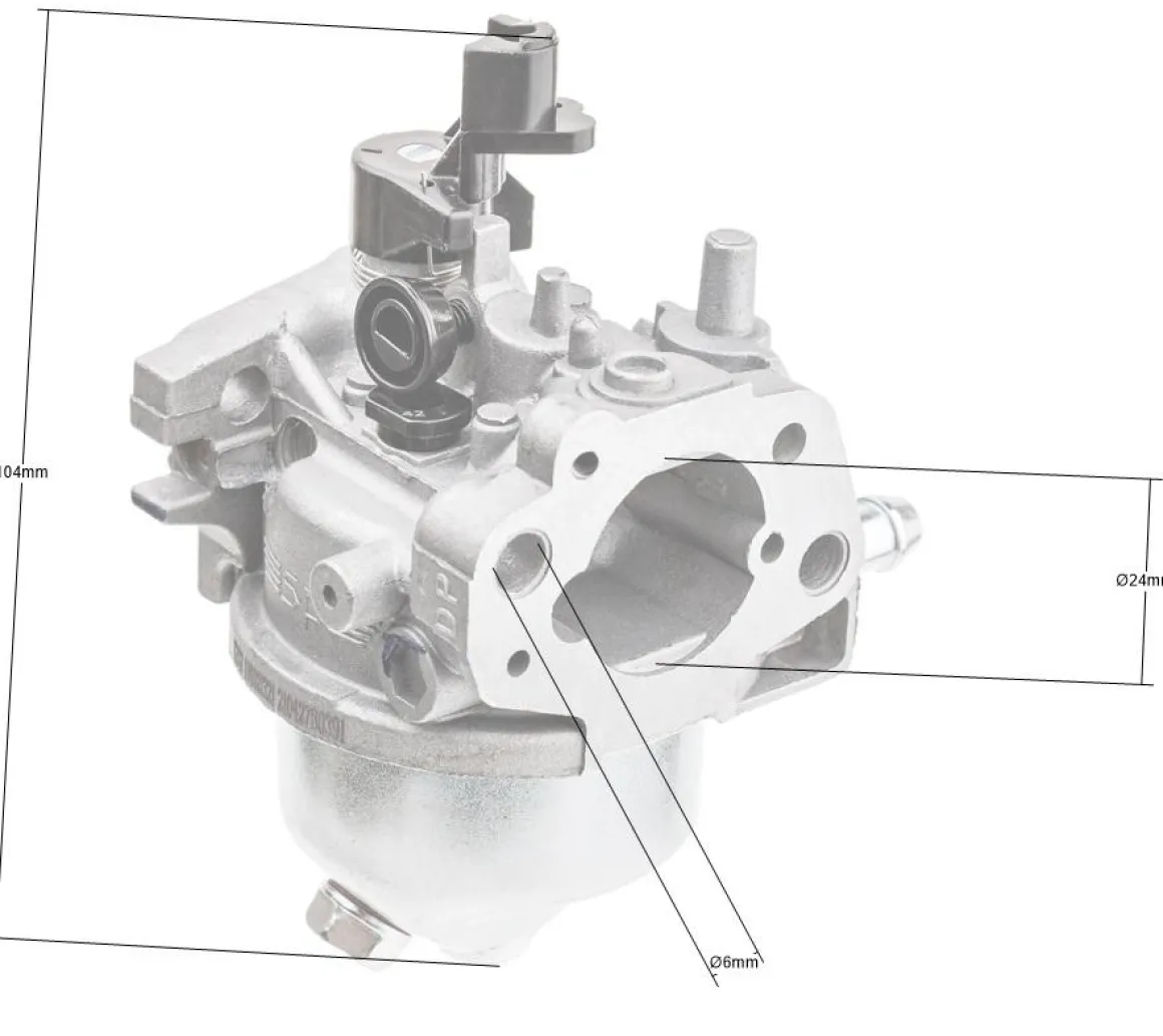 Gaźnik Loncin LC1P65FE EURO 2 CZĘŚĆ ORYGINALNA 170021321-0001