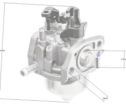 Gaźnik Loncin LC1P65FE-2 EURO V CZĘŚĆ ORYGINALNA 170021874-0001