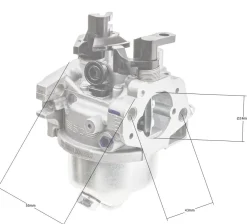Gaźnik Loncin LC1P65FE-2 EURO V CZĘŚĆ ORYGINALNA 170021874-0001