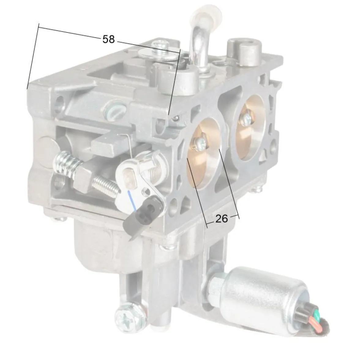 Gaźnik Loncin 2P82F CZĘŚĆ ORYGINALNA 170022435-0001