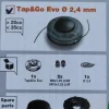 GŁOWICA DO KOS ŻYŁKOWA OLEO-MAC TAP&GO 130mm x 2.4mm EFCO M10x1,25 M8x1,25 61459100 - OFICJALNY DYSTRYBUTOR - AUTORYZOWANY DEALER OLEO MAC