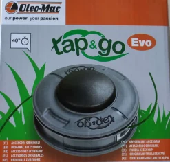 GŁOWICA DO KOS ŻYŁKOWA OLEO-MAC TAP&GO 130mm x 2.4mm EFCO M10x1,25 M8x1,25 61459100 - OFICJALNY DYSTRYBUTOR - AUTORYZOWANY DEALER OLEO MAC