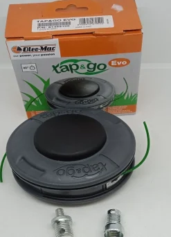 GŁOWICA DO KOS ŻYŁKOWA OLEO-MAC TAP&GO 130mm x 2.4mm EFCO M10x1,25 M8x1,25 61459100 - OFICJALNY DYSTRYBUTOR - AUTORYZOWANY DEALER OLEO MAC