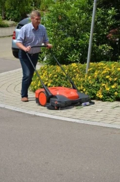 HAAGA STARMIX 497 ZAMIATARKA RĘCZNA PROWADZONA URZĄDZENIE SPRZĄTAJĄCE Z SYSTEMEM TURBO 97cm KLASA PREMIUM EWIMAX-OFICJALNY DYSTRYBUTOR - AUTORYZOWANY DEALER HAAGA