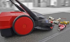 HAAGA 677 ZAMIATARKA ELEKTRYCZNA AKUMULATOROWA RĘCZNA PROWADZONA URZĄDZENIE SPRZĄTAJĄCE Z SYSTEMEM TURBO 77cm PREMIUM  AUTORYZOWANY DEALER HAAGA