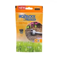 Hozelock OO-HOZ7016 zaślepka do węża 13 mm, komplet 2 szt. system nawadniania