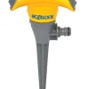 Hozelock 2510 OO-HOZ2510 zraszacz obrotowy na kołku 8-dyszowy 177 m² trawnik rabaty