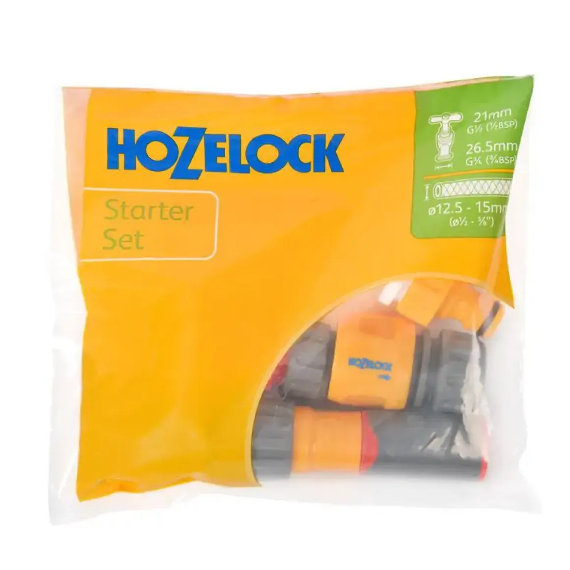HOZELOCK ***SUPERCENA *** zestaw startowy 1/2" z dyszą 3w1 i złączkami OO-HOZ100-100-238