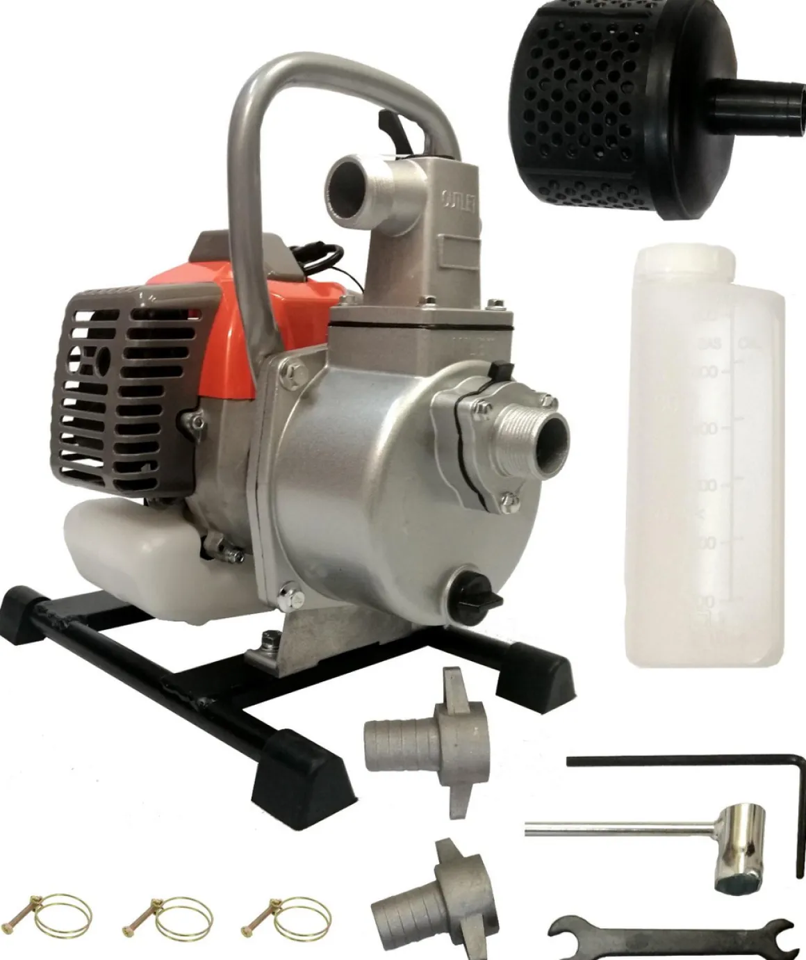 KASEI QGZ25-30A MOTOPOMPA POMPA STRAŻACKA SPALINOWA DO WODY BRUDNEJ CZYSTEJ WYSOKOWYDAJNA 8000 l/h 8m3/h