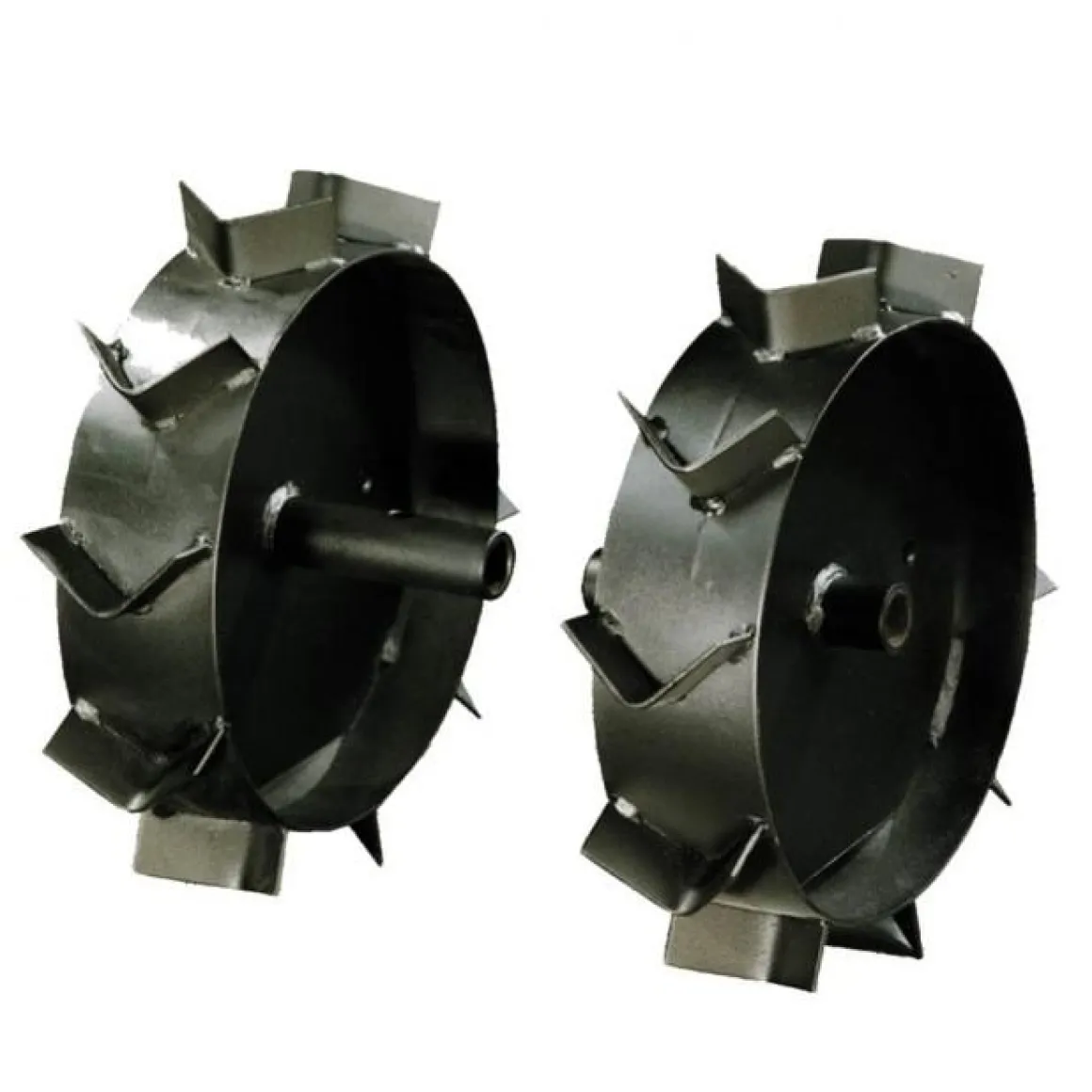 KOŁA ŁOPATKOWE METALOWE ŻELAZNE DO GLEBOGRYZARKI MASTERCUT HSDT80 OŚ 28mm ŚREDNICA 360mm