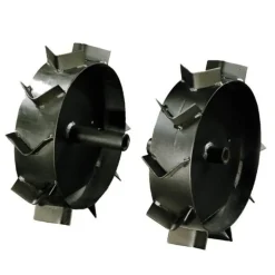 KOŁA ŁOPATKOWE METALOWE ŻELAZNE DO GLEBOGRYZARKI MASTERCUT , TRIUNFO S48, S50, S60, PTT90, HSDT100TS OŚ 26mm ŚREDNICA 440mm
