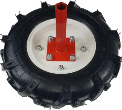 KOŁA POMPOWANE GUMOWE POMOCNICZE 4.0-8 400mm 8'' ZESTAW PARA DO GLEBOGRYZARKI MASTERCUT HSDT