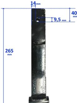 KONSOLA ŁĄCZNIK ADAPTER OSPRZĘTU GLEBOGRYZARKI MASTERCUT HSDT80 PTT90