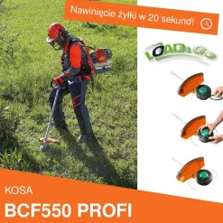 Kosa spalinowa plecakowa Oleo-Mac BCF 550 Profi