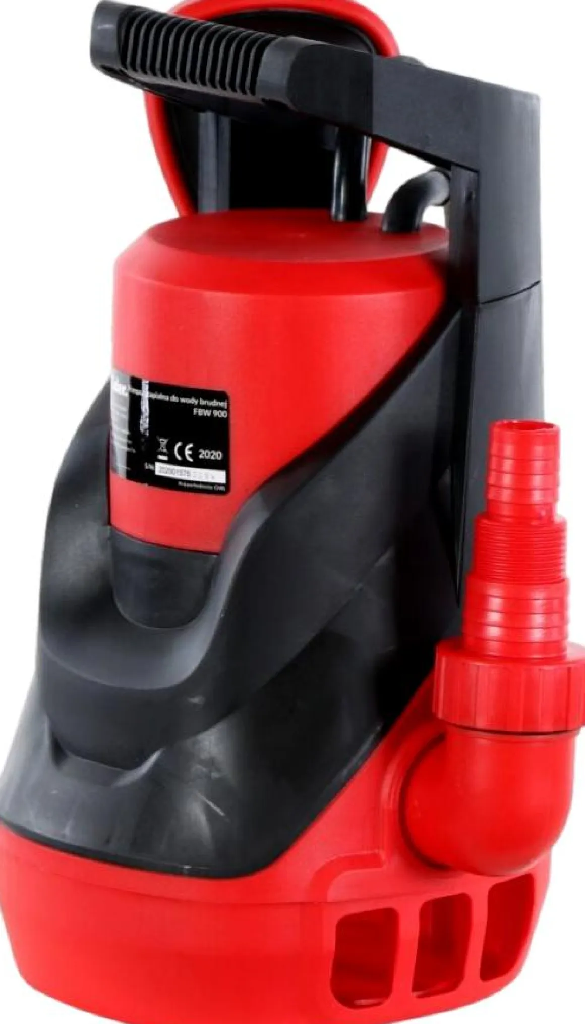 LIDER FBW900 POMPA ZANURZENIOWA ZATAPIALNA DO WODY BRUDNEJ CZYSTEJ OGRODOWA 900W 14000 l/h - OFICJALNY DYSTRYBUTOR - AUTORYZOWANY DEALER LIDER