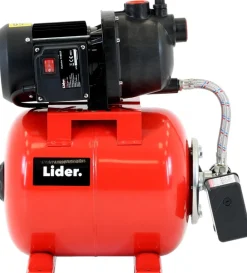 LIDER FH8019 ZESTAW HYDROFOROWY HYDROFOR POMPA DO WODY OGRODOWA 3000l/h HYDROFOR 800W ZE ZBIORNIKIEM 19L - OFICJALNY DYSTRYBUTOR - AUTORYZOWANY DEALER LIDER