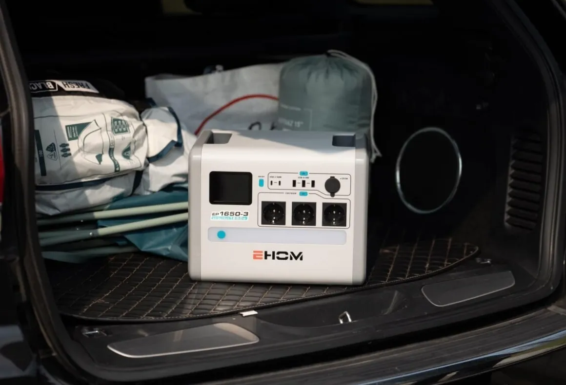 LONCIN EHOM EP1650-3 STACJA ZASILANIA BANK MAGAZYN ENERGI AGREGAT POWERBANK STACJA ZASILAJĄCA 1024Wh moc 1650VA EWIMAX - OFICJALNY DYSTRYBUTOR - AUTORYZOWANY DEALER LONCIN