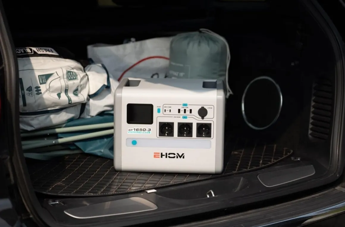 LONCIN EHOM EP1650-3 STACJA ZASILANIA BANK MAGAZYN ENERGI AGREGAT POWERBANK STACJA ZASILAJĄCA 1024Wh moc 1650VA EWIMAX - OFICJALNY DYSTRYBUTOR - AUTORYZOWANY DEALER LONCIN