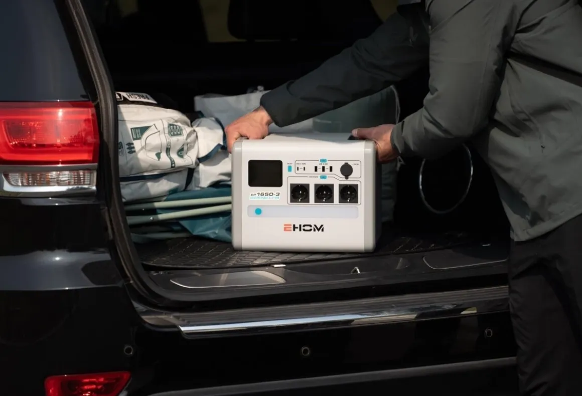 LONCIN EHOM EP1650-3 STACJA ZASILANIA BANK MAGAZYN ENERGI AGREGAT POWERBANK STACJA ZASILAJĄCA 1024Wh moc 1650VA EWIMAX - OFICJALNY DYSTRYBUTOR - AUTORYZOWANY DEALER LONCIN