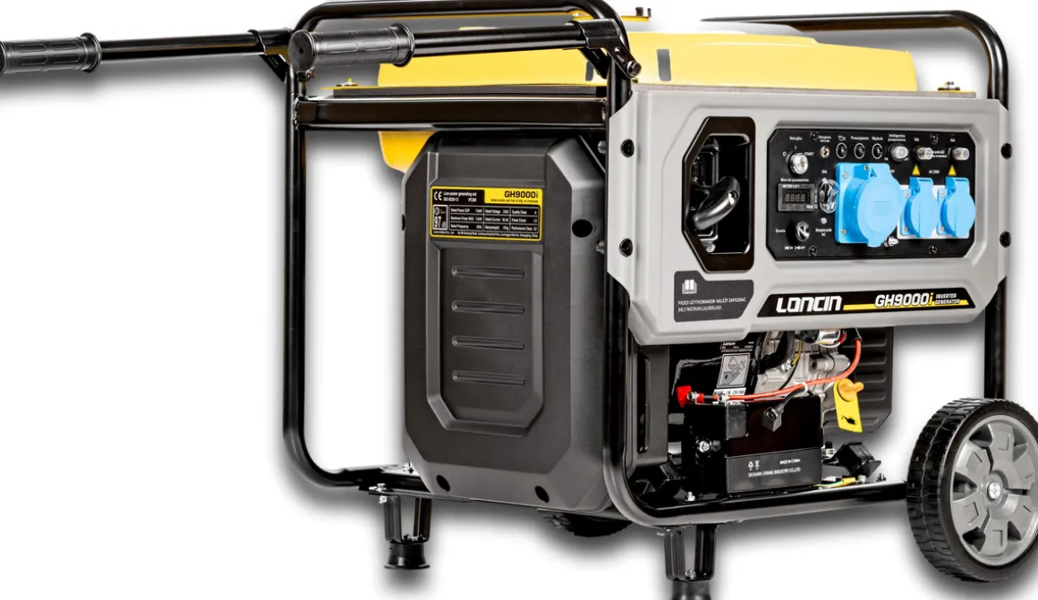 LONCIN GH9000I AGREGAT GENERATOR INWERTOROWY PRĄDOTWÓRCZY INWERTEROWY WALIZKOWY 230V 7.5 KW ESTART - ROZRUSZNIK - EWIMAX - OFICJALNY DYSTRYBUTOR - AUTORYZOWANY DEALER CEDRUS