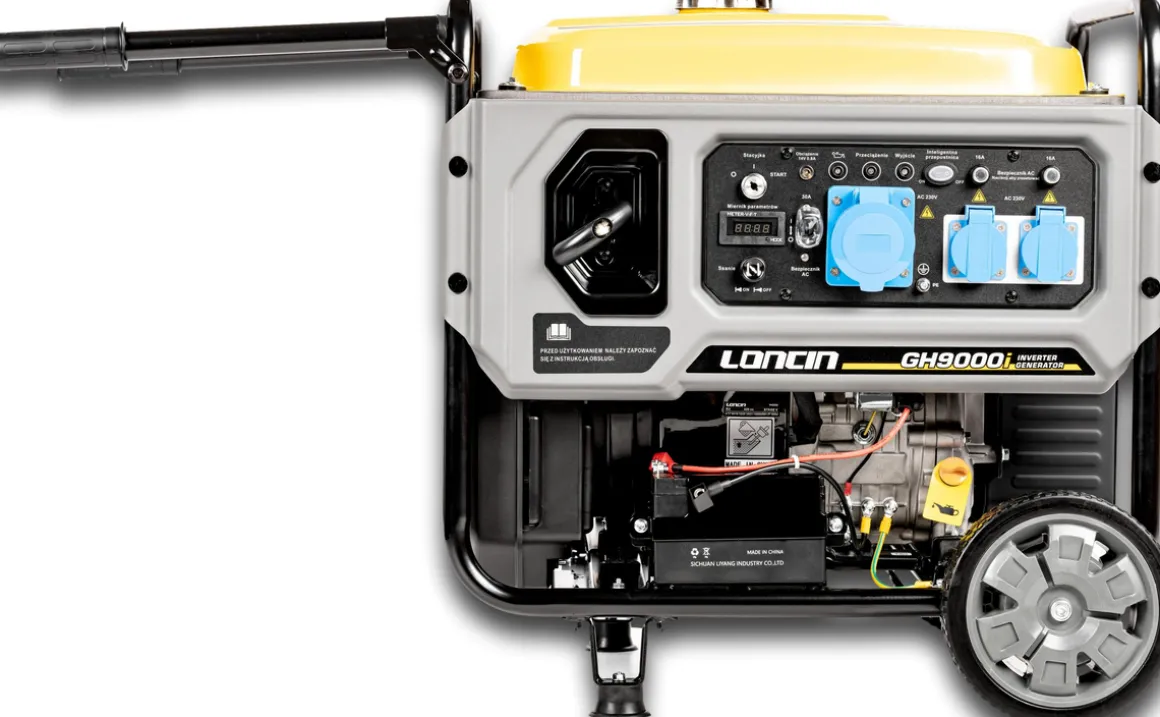 LONCIN GH9000I AGREGAT GENERATOR INWERTOROWY PRĄDOTWÓRCZY INWERTEROWY WALIZKOWY 230V 7.5 KW ESTART - ROZRUSZNIK - EWIMAX - OFICJALNY DYSTRYBUTOR - AUTORYZOWANY DEALER CEDRUS