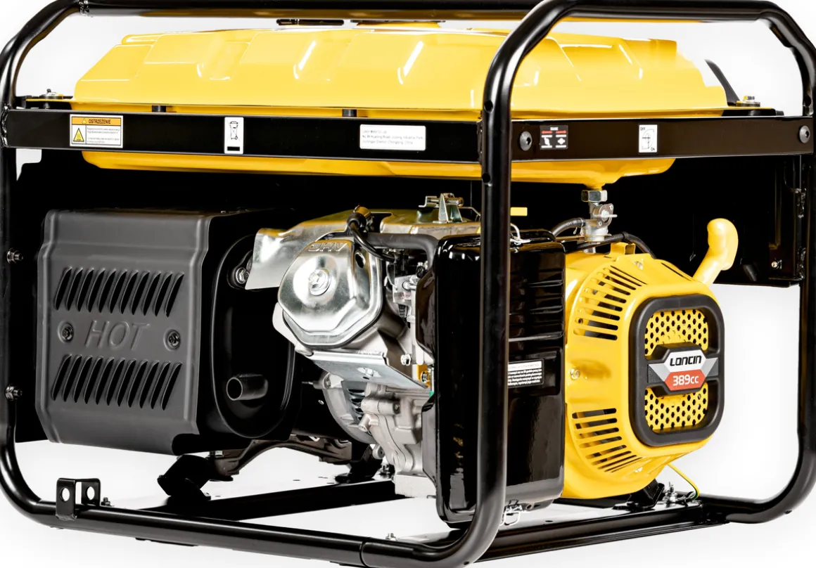 LONCIN LC5000-AS MOCNY AGREGAT GENERATOR PRĄDOTWÓRCZY 3x230V AVR 5kW - EWIMAX OFICJALNY DYSTRYBUTOR - AUTORYZOWANY DEALER LONCIN