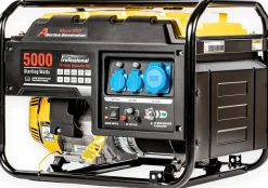 LONCIN LC5000-AS MOCNY AGREGAT GENERATOR PRĄDOTWÓRCZY 3x230V AVR 5kW - EWIMAX OFICJALNY DYSTRYBUTOR - AUTORYZOWANY DEALER LONCIN