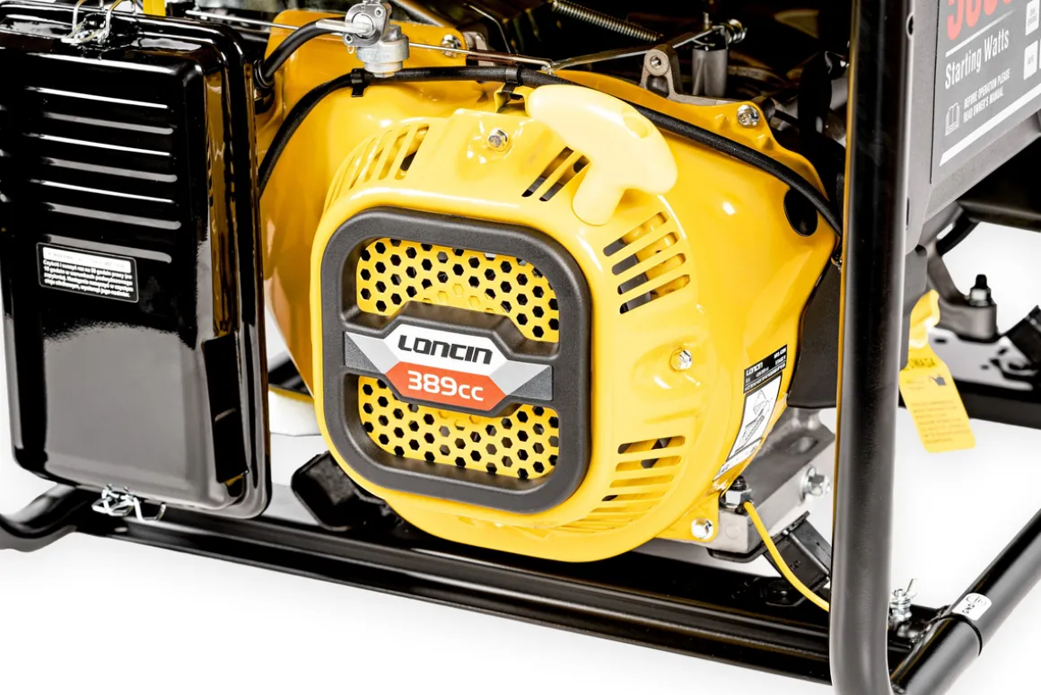 LONCIN LC5000-AS MOCNY AGREGAT GENERATOR PRĄDOTWÓRCZY 3x230V AVR 5kW - EWIMAX OFICJALNY DYSTRYBUTOR - AUTORYZOWANY DEALER LONCIN
