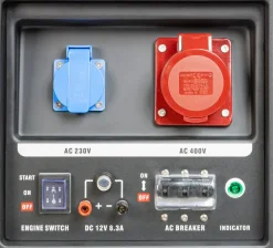 LONCIN LC8000D-AS MOCNY AGREGAT GENERATOR PRĄDOTWÓRCZY 230V / 400V AVR  6,5kW -  EWIMAX OFICJALNY DYSTRYBUTOR - AUTORYZOWANY DEALER LONCIN